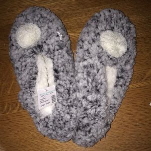 Fuzzy slippers